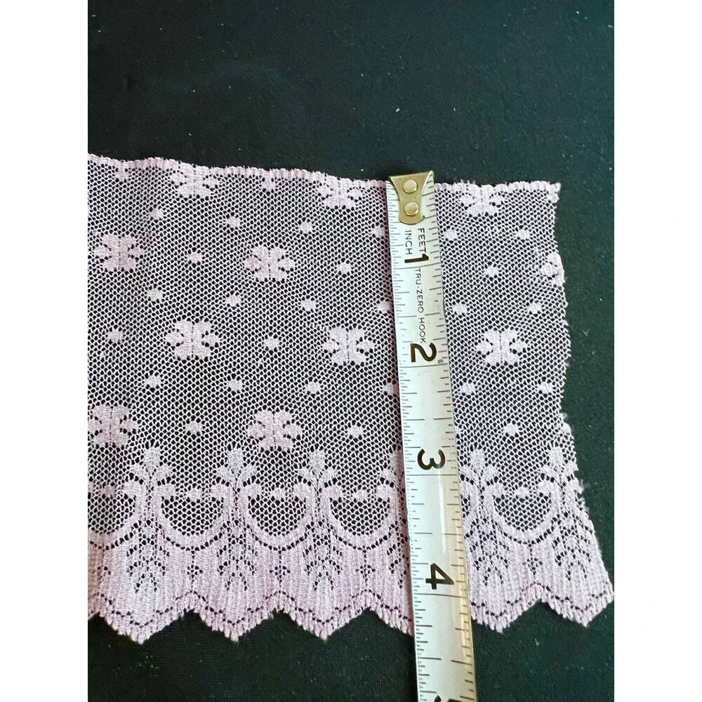 7 Yards Vintage DUSTY ROSE 4